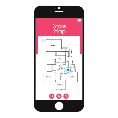 Venu-IQ - guided store map for your department store app