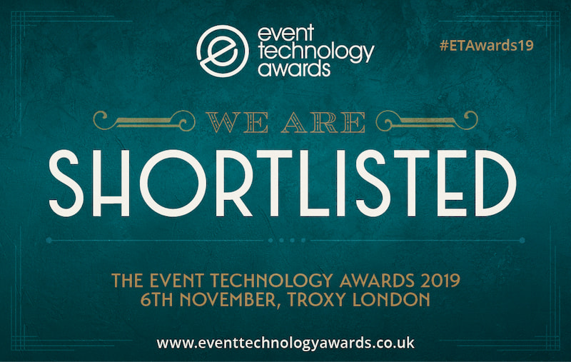 VenuIQ shortlisted in three categories in the Event Technology Awards 2019