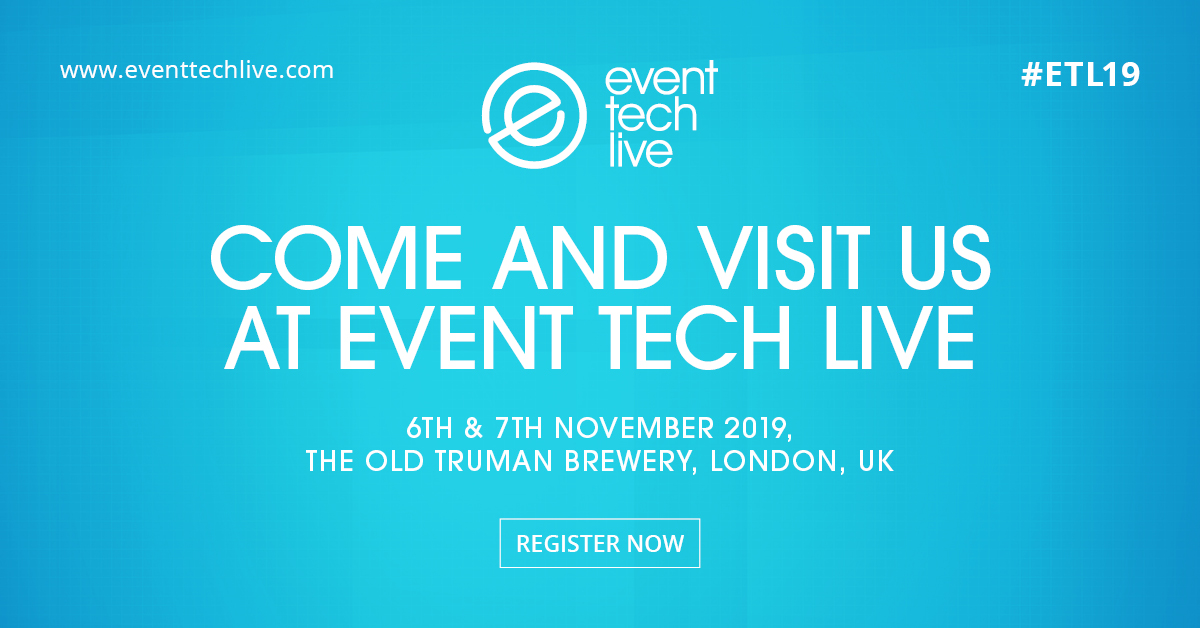Come and visit VenuIQ at Event Tech Live 2019 at Truman Brewery, London, November 6 and 7.